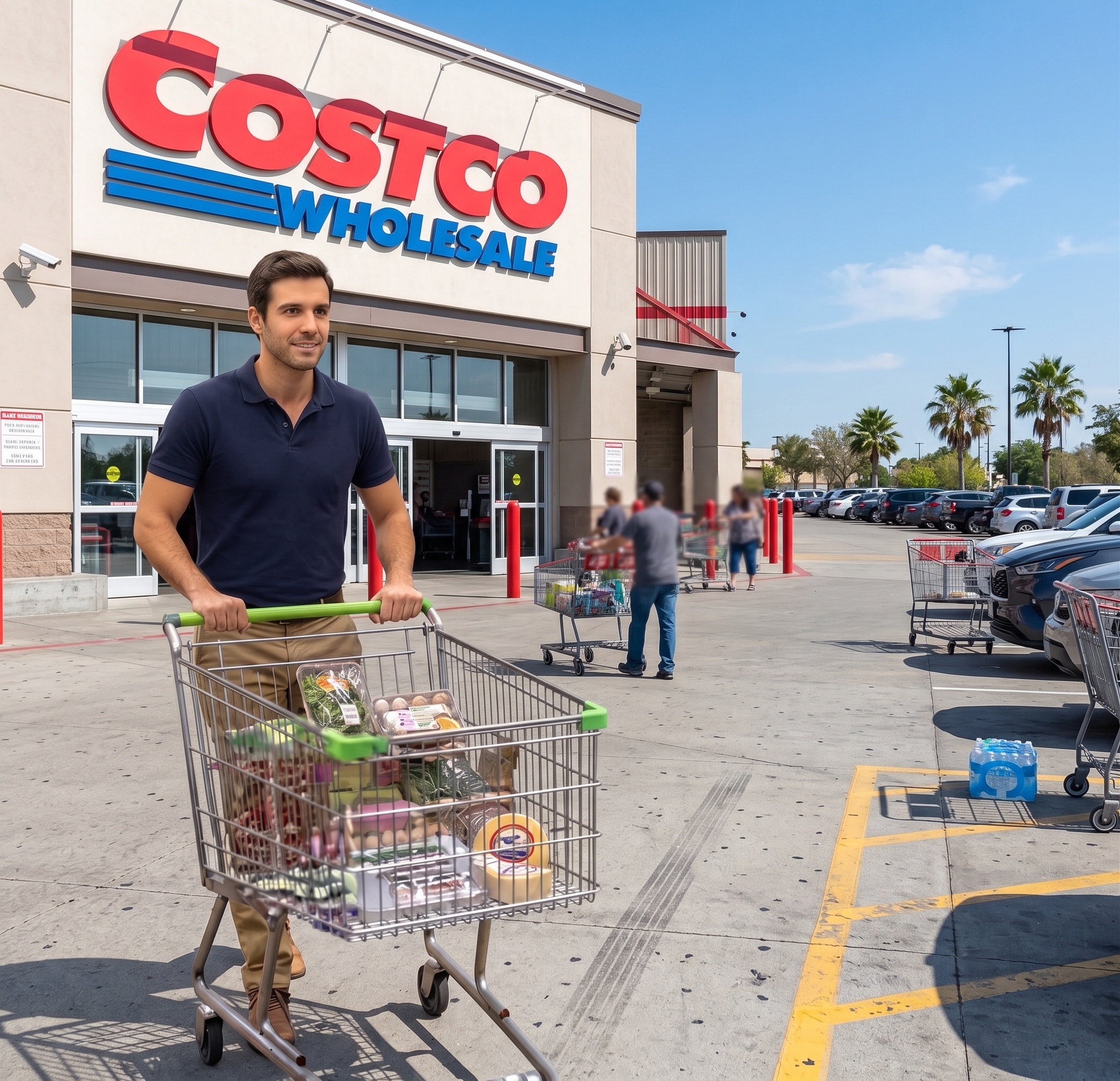 Grocery stop upon request
